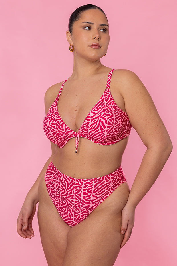 UNDERWIRE HALTER BRA GONE COAST