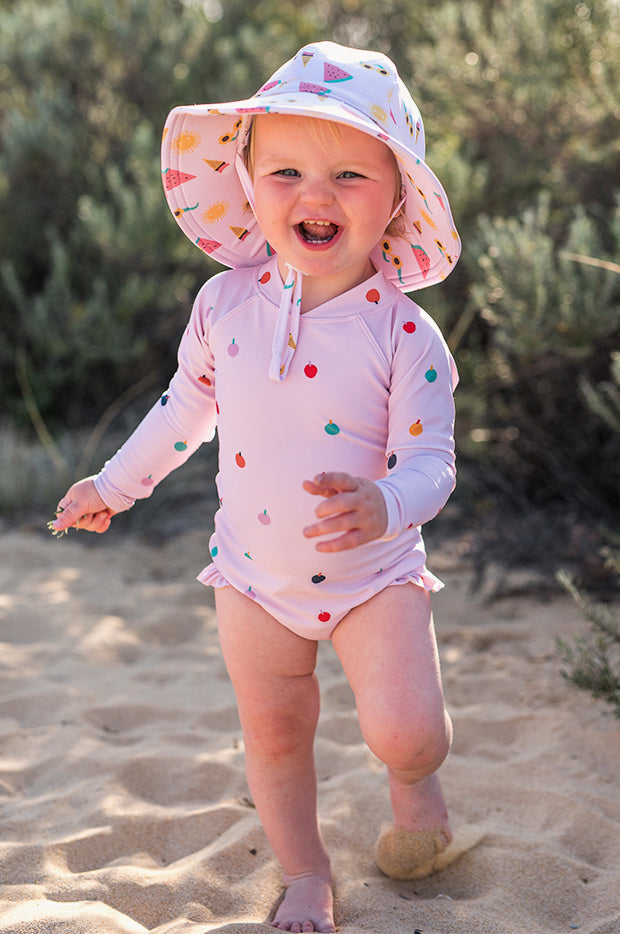 Girls Daisy Swim Hat