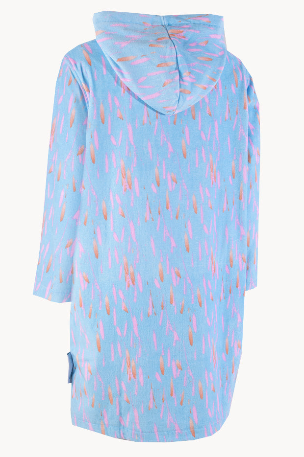 Back Beach Co Pastel Breeze Hooded Towel Robe M/L Swimwear Galore AU