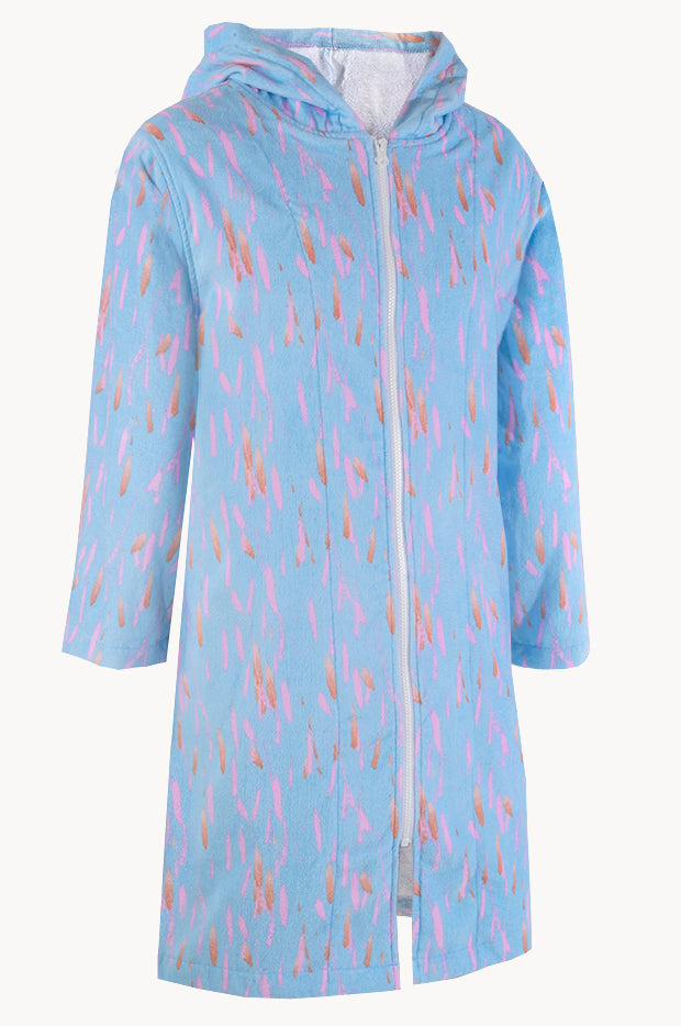 Back Beach Co Pastel Breeze Hooded Towel Robe S/M Swimwear Galore AU