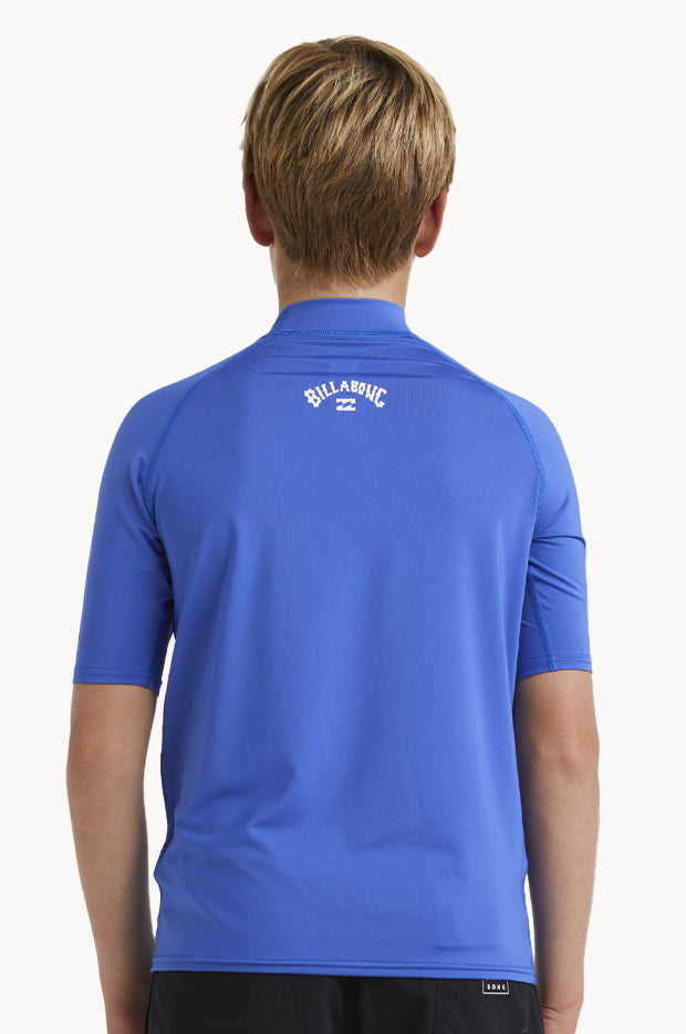 Boys Classic Logo Short Sleeve Suntop