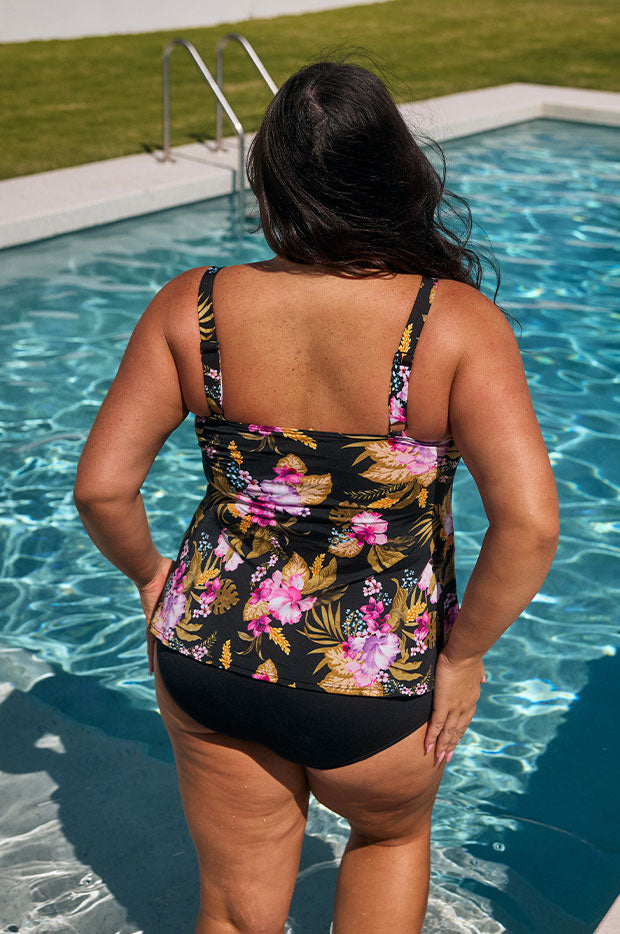 Caribbean Cruise Blouson Tankini Separate