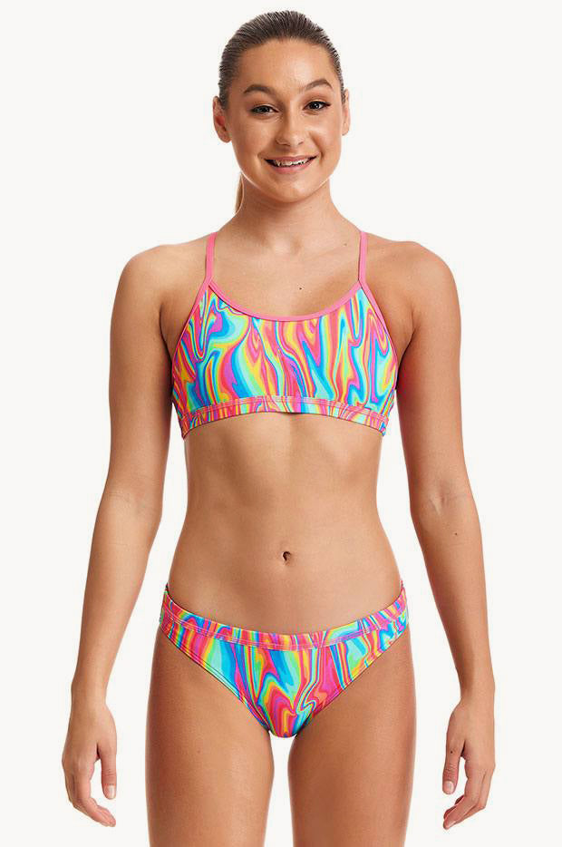 Funkita Girls Moon Shine Crop Set Swimwear Galore AU