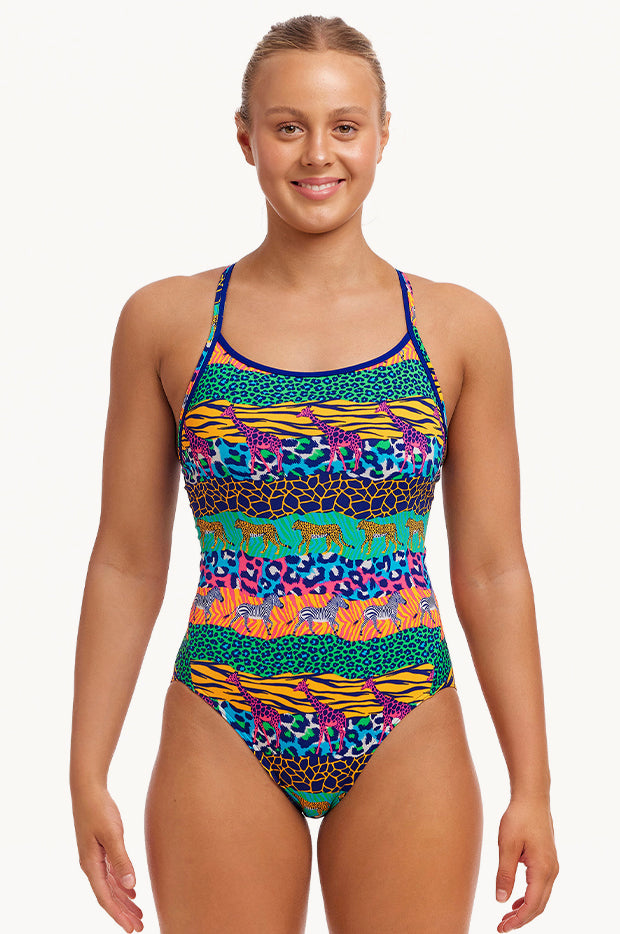 Funkita Gone Wild Diamond Back One Piece Swimwear Galore AU