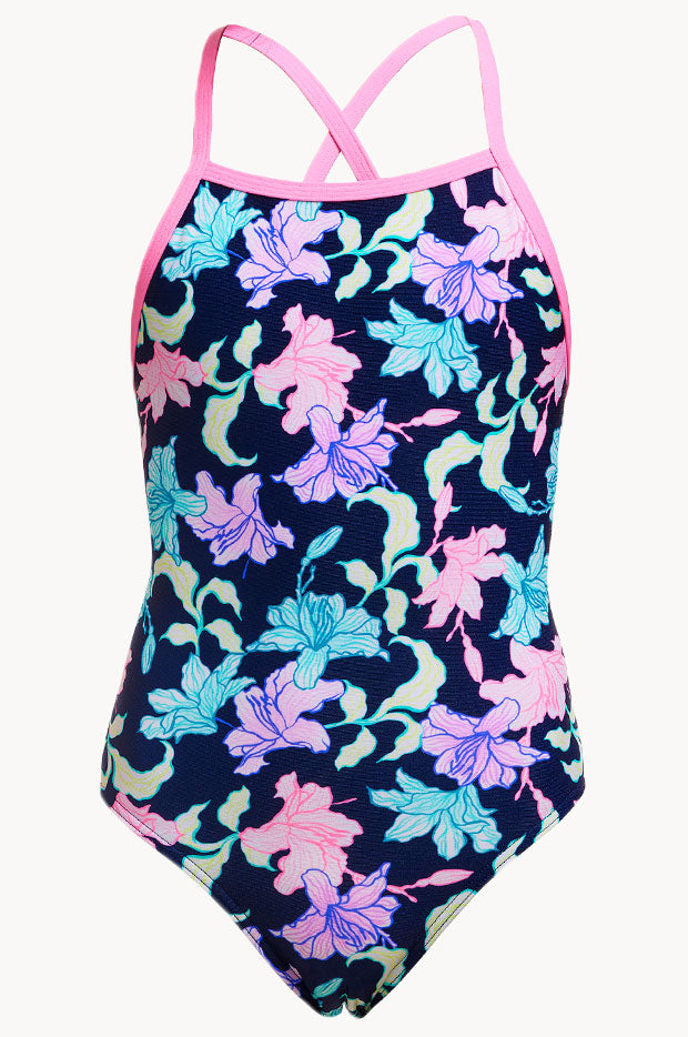 Funkita Girls Fast Flow Tie Me Tight One Piece Swimwear Galore AU