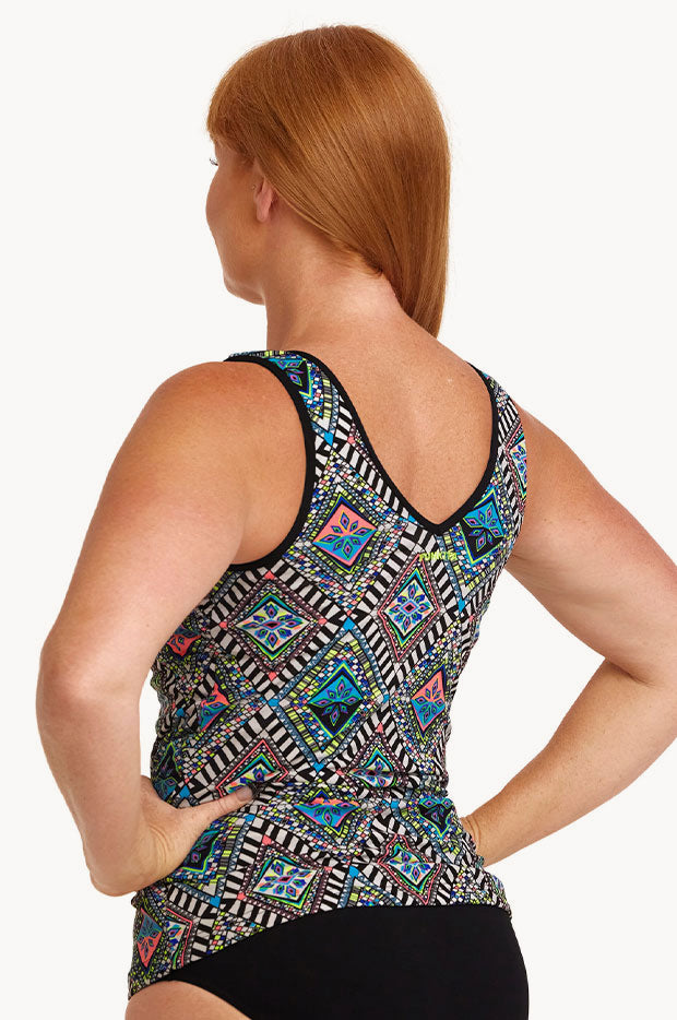 Kaia DD/E Cup Ruched Tankini Separate