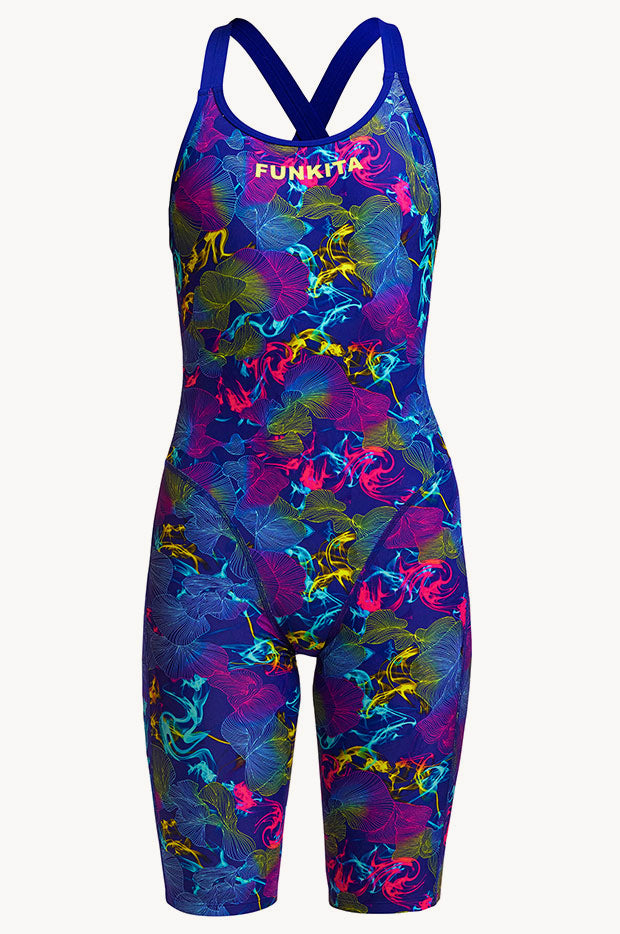 Girls Oyster Saucy Fast Legs One Piece Swimwear Galore