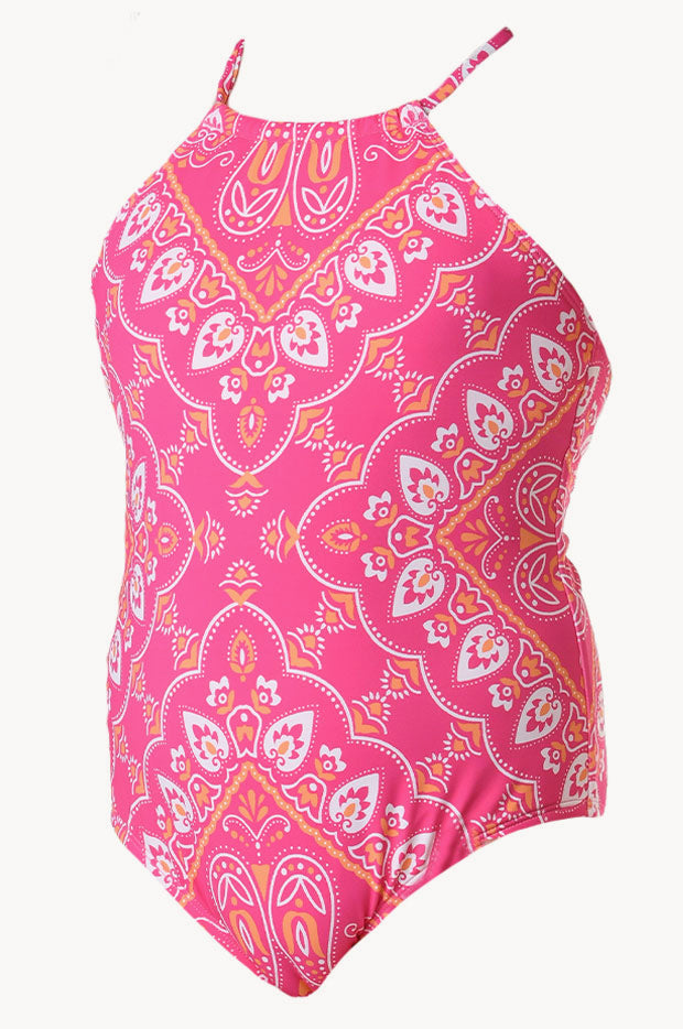 Girls Bandana One Piece Swimwear Galore