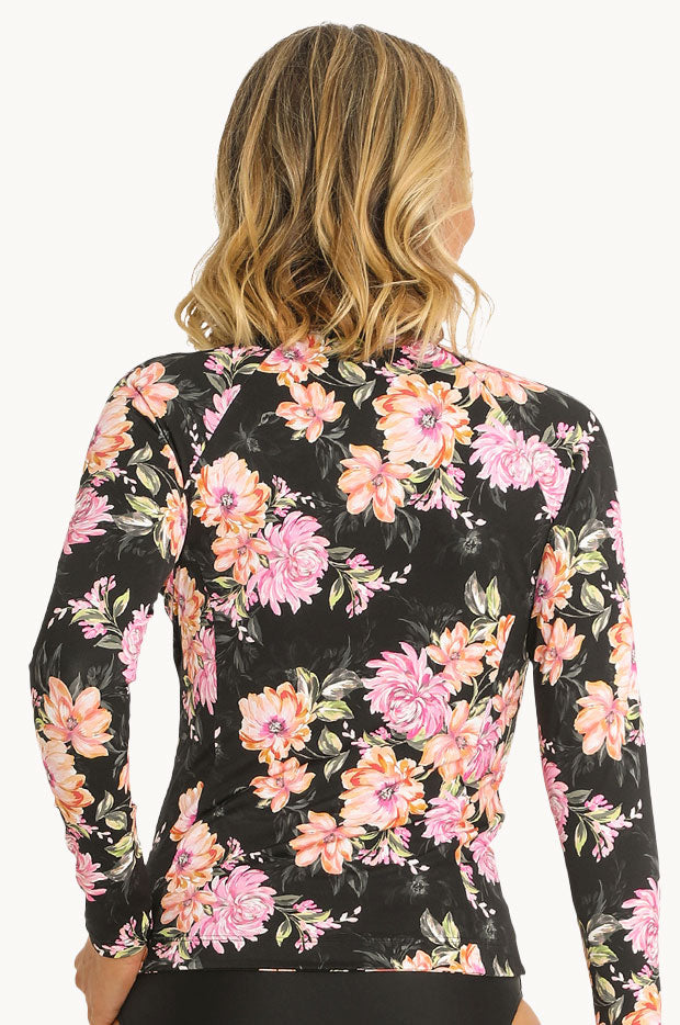 Chantille Short Sleeve Zip Suntop main image 0