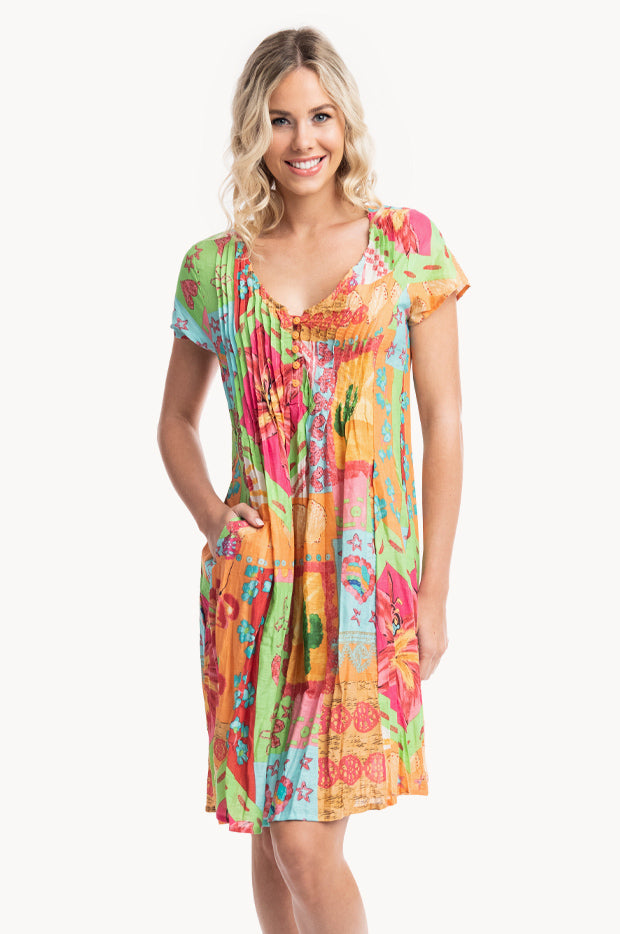 Orientique Aiya Napa Easy Fit Pocket Dress Swimwear Galore AU