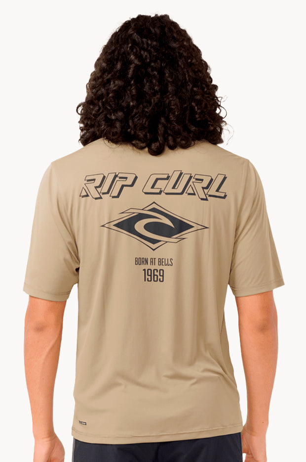 Mens Shock Short Sleeve Suntop