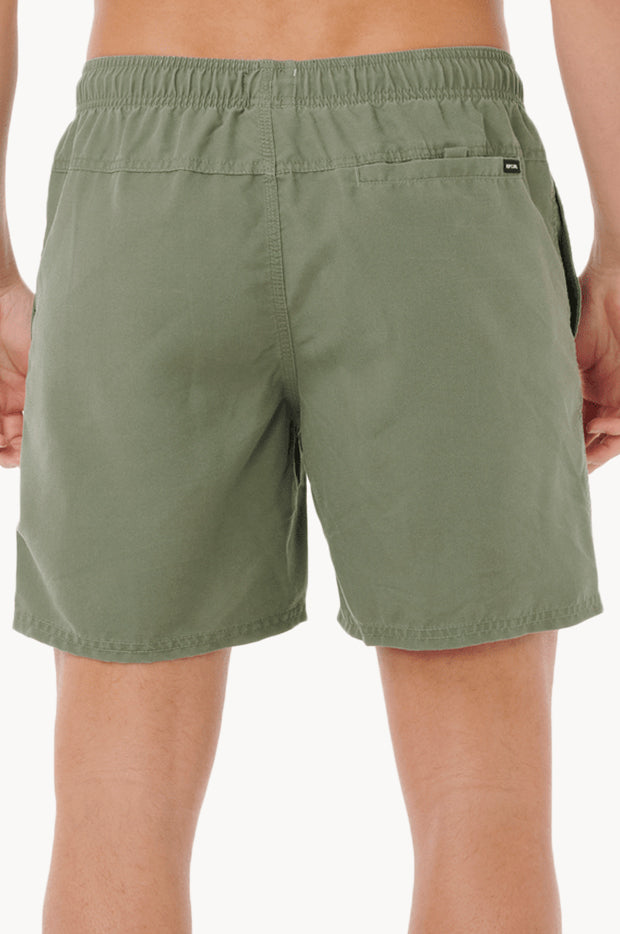 Rip Curl Herren Bondi Boardshort – Volley 16" Surf-Badehose Mit Elastischem Bund & Netzliner