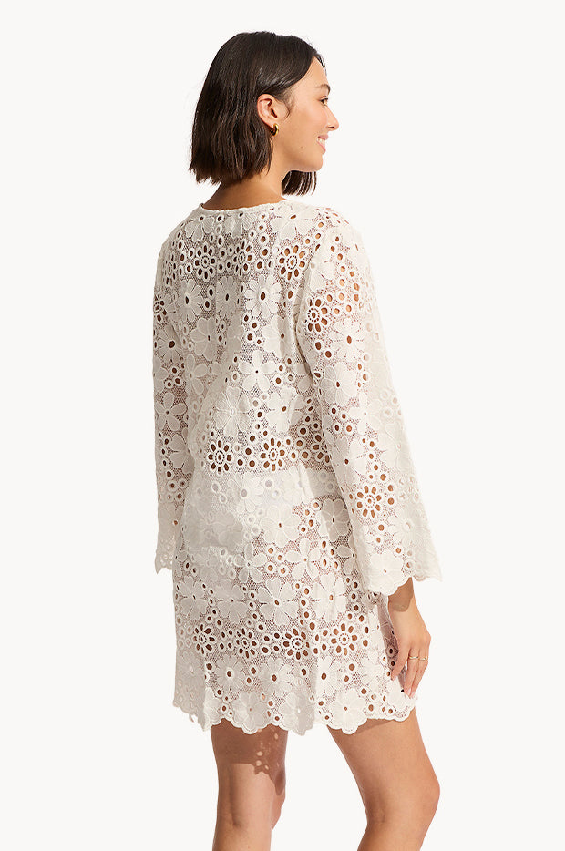 Brown Sea shell HC Short Kaftan