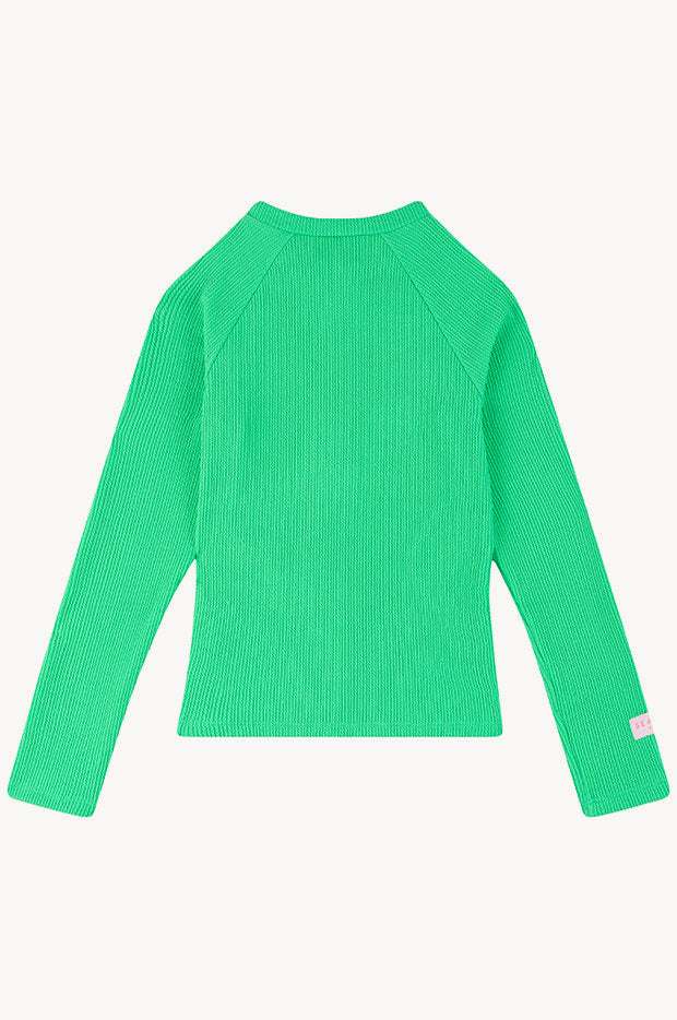 Girls Script Long Sleeve Suntop main image 1