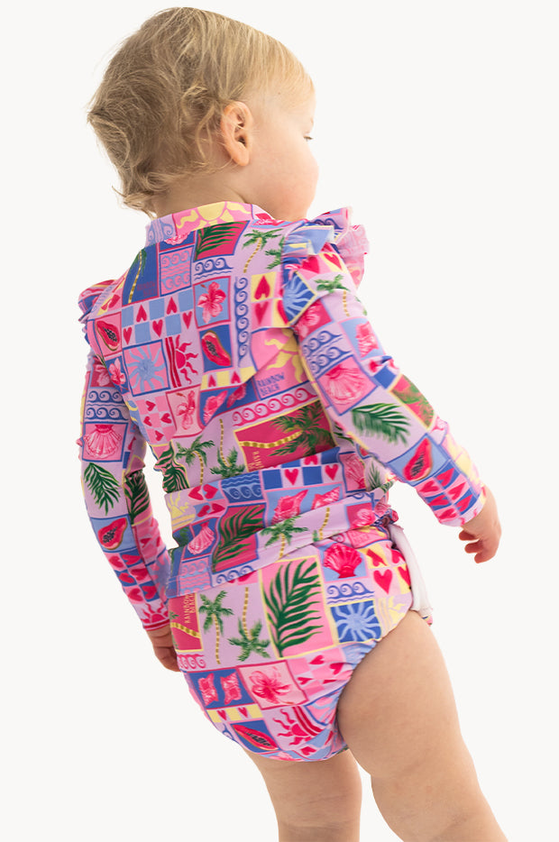 Baby Boys Check Suntop