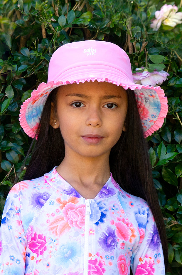 Toddler Girls Miss Salty Sunhat main image 0