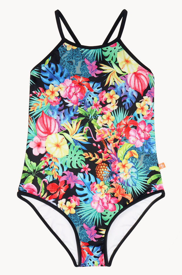 Salty Ink Girls Island Girl Action Tank One Piece Swimwear Galore AU