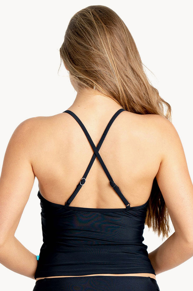 Sports Zip Through Tankini Separate main image 1