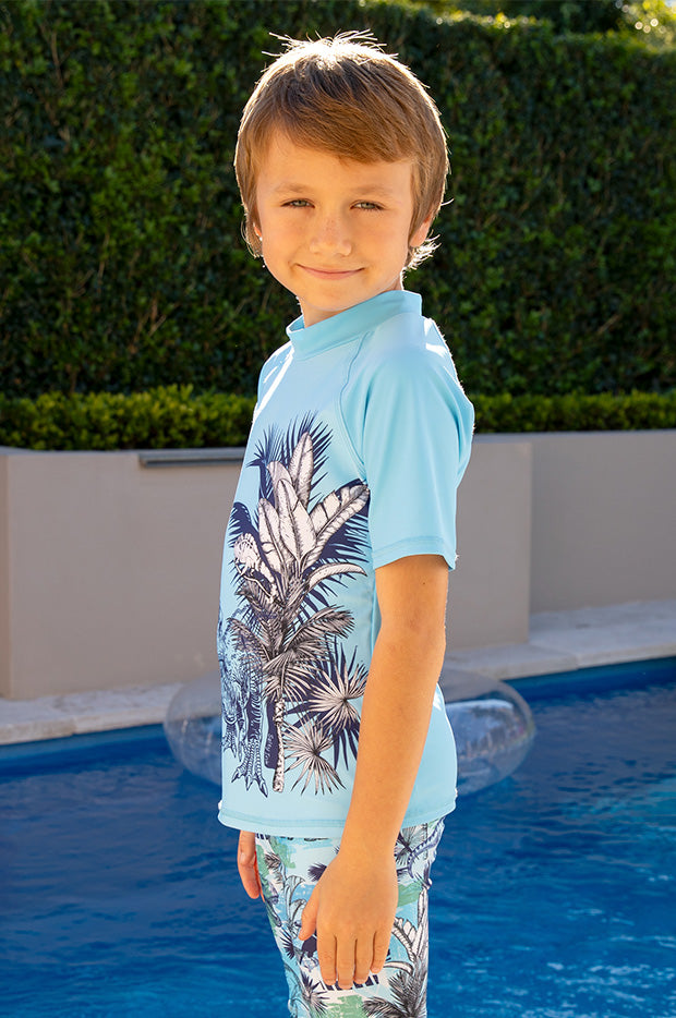 Boys Teen Short Sleeve Suntop main image 1