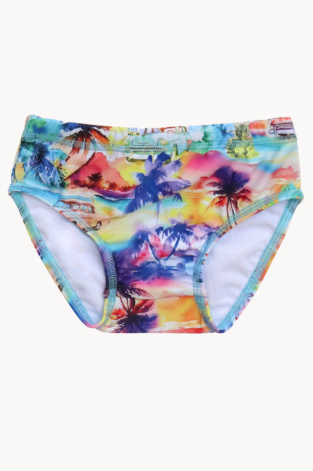 Boys Riley Aqua Nappy main image 1
