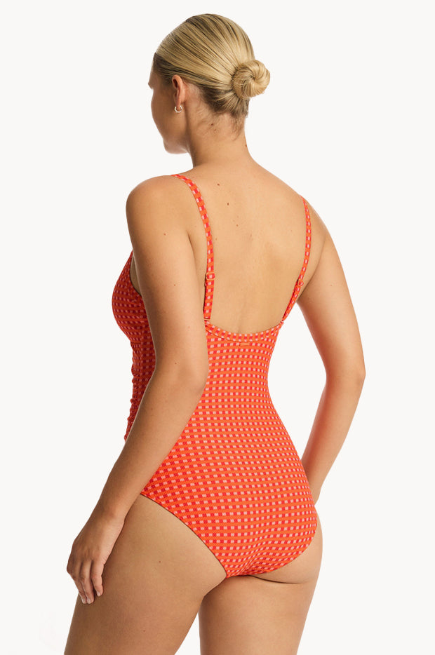 Checkmate DD/E Cup Tie Front One Piece