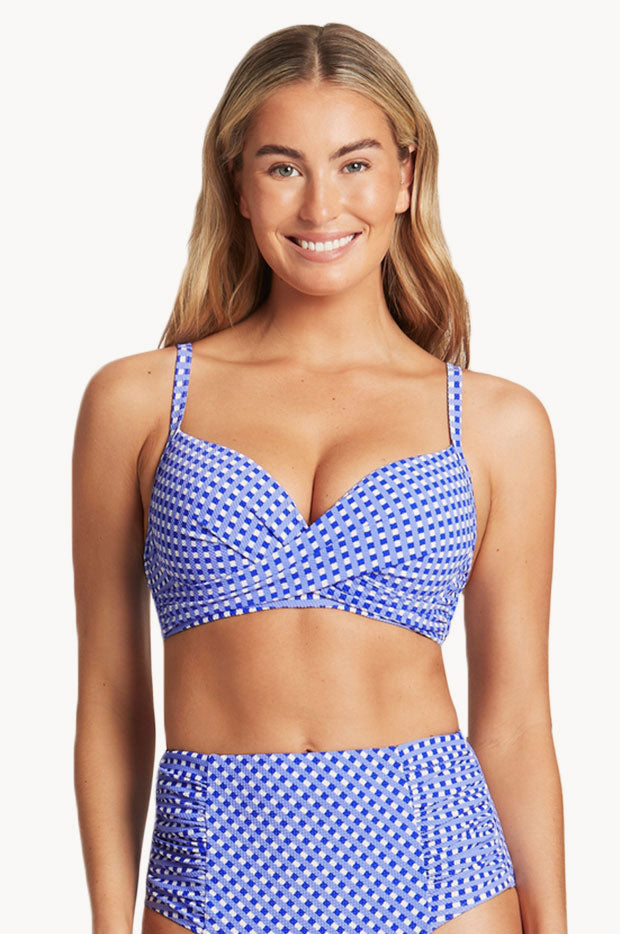 Checkmate D/DD Cup Cross Front Bra