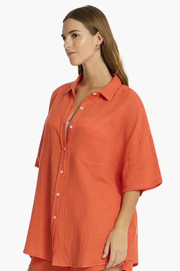 Deep Dive Ocean Aloha Shirt main image 1