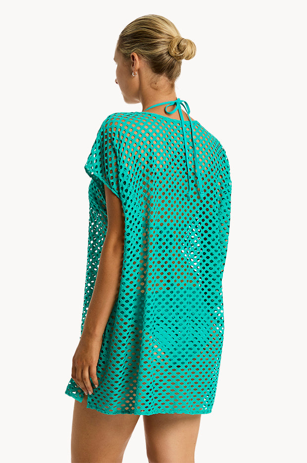 Sea Level Castaway Kaftan Evergreen Swimwear Galore AU