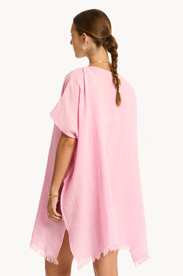 Sea Level Sunset Kaftan Pink Swimwear Galore AU