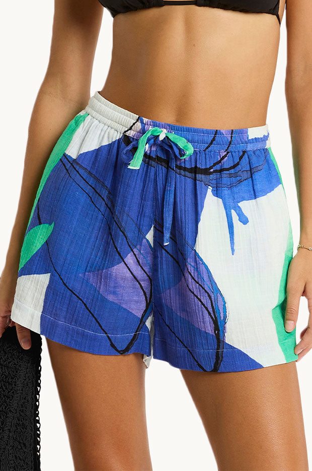 Sea Level Sublime Aloha Short Cobalt Swimwear Galore AU