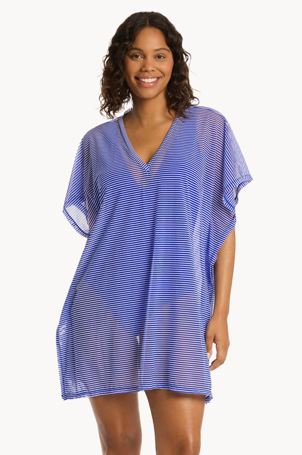 Sea Level Varsity Mesh Kaftan Swimwear Galore AU