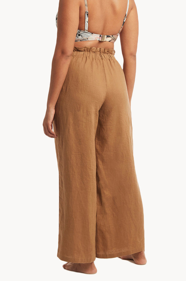 Fluid Twill Pant in Beach Glass