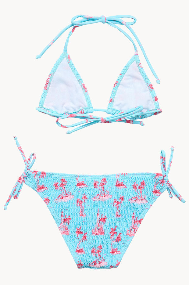 Lila & Hayes Girls Annie Bloomer Set - Blue Seaside-Starfish main image 1