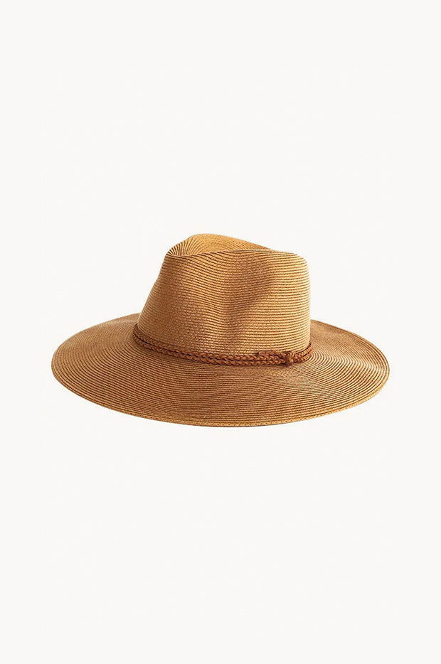 Black Tie Packable Adjustable Panama Hat