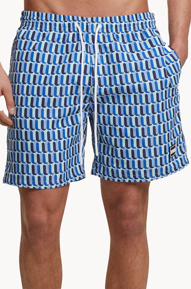 HUGO BOSS Dolphin swim shorts, heren zwembroek, wit