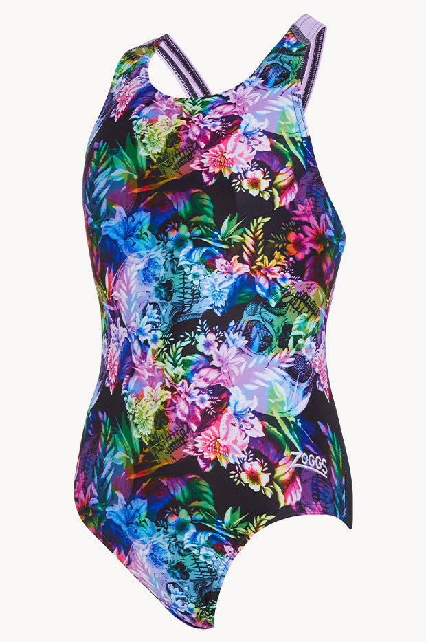 Zoggs Girls Mystery Flyback One Piece Swimwear Galore AU