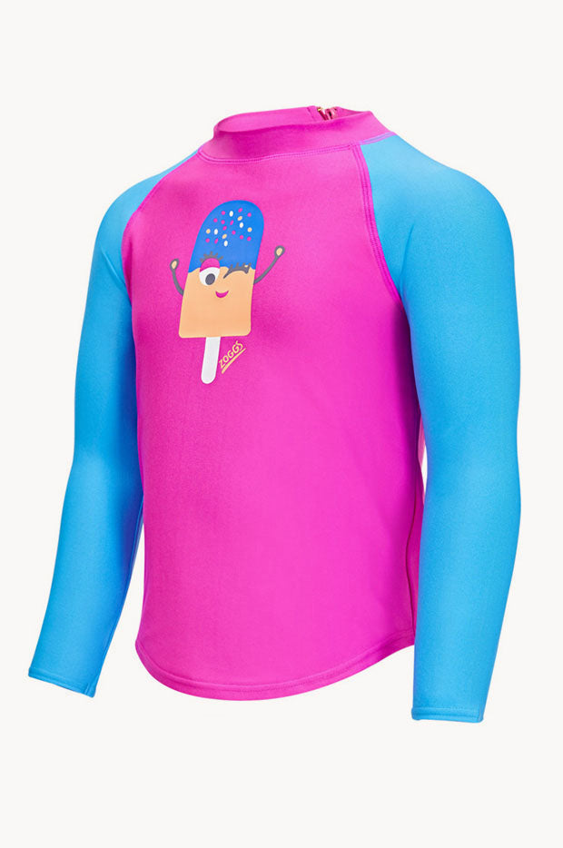 Zoggs Girls Ice Friends Suntop Swimwear Galore AU