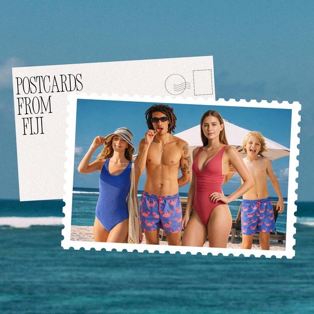 Matching Family Swimwear for Stylish and Fun Holidays