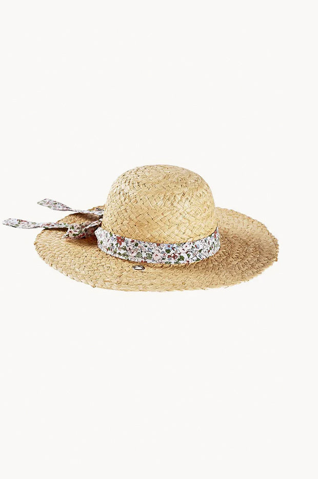 Girls Charlotte Straw Hat