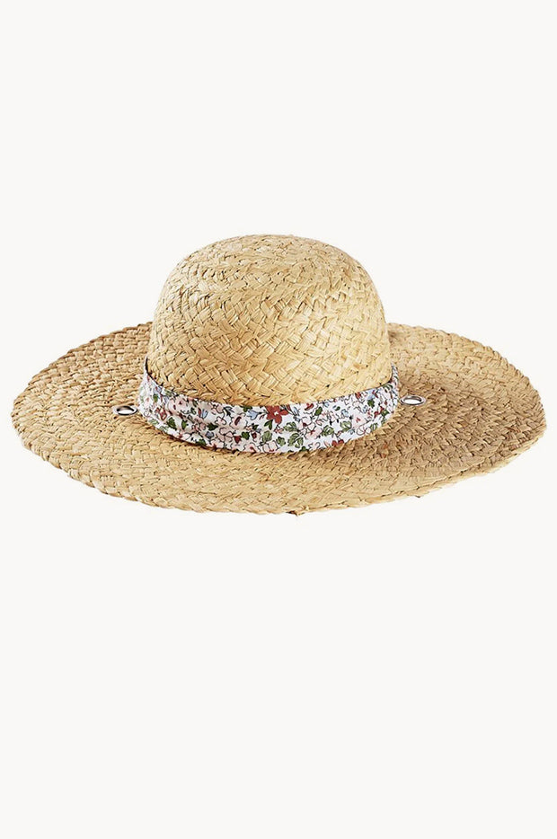 Girls Charlotte Straw Hat