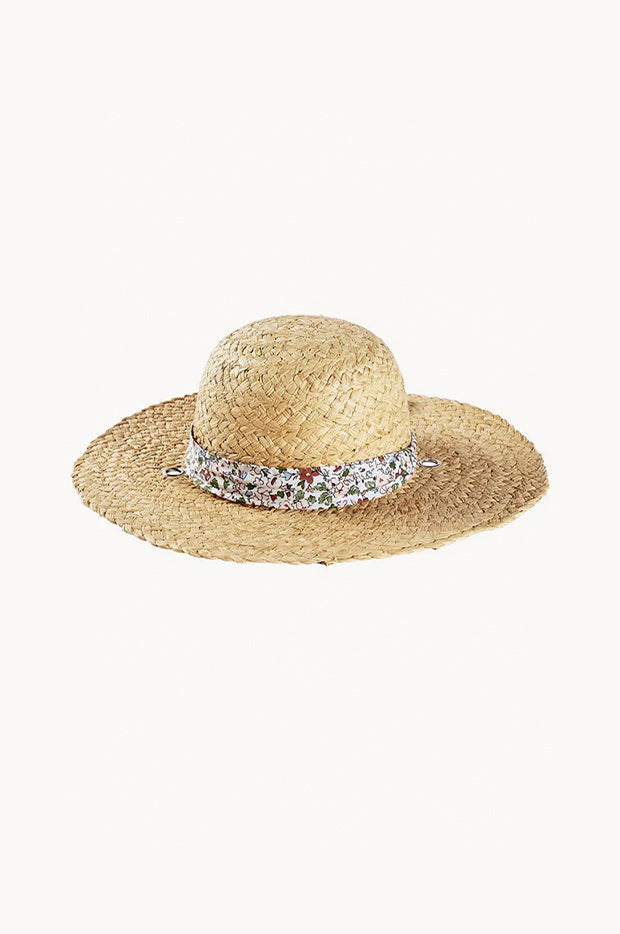 Girls Charlotte Straw Hat