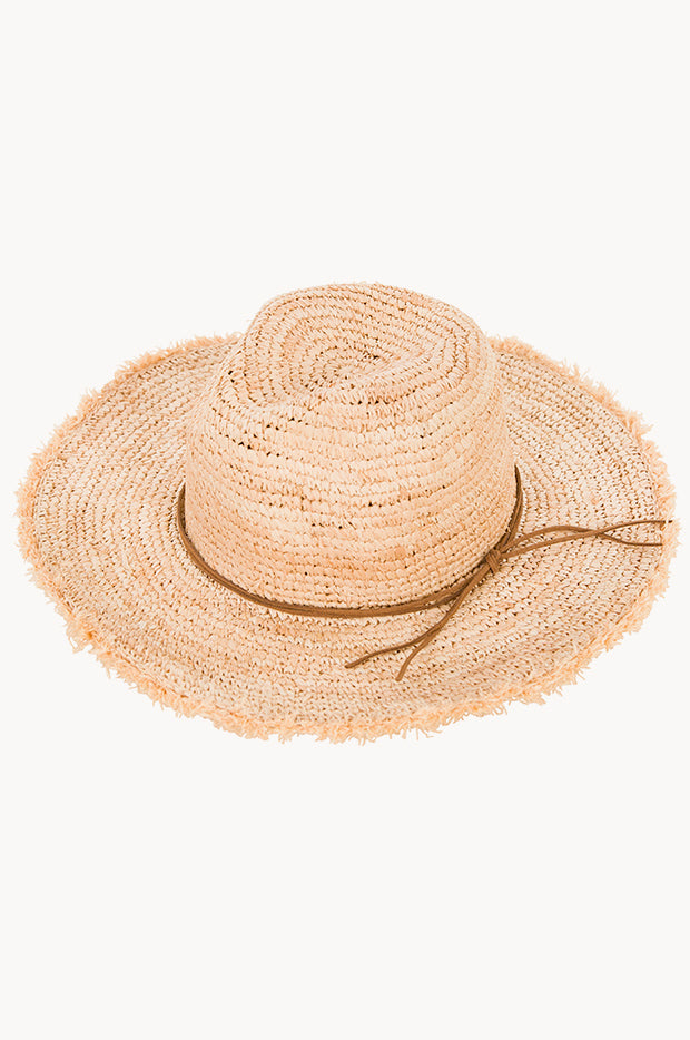 Girls Straw Coco Hat