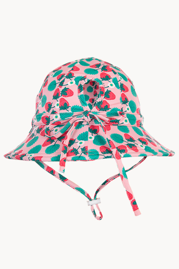 Girls Strawberry Swim Hat