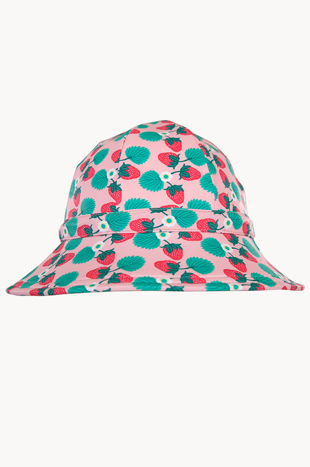 Girls Strawberry Swim Hat