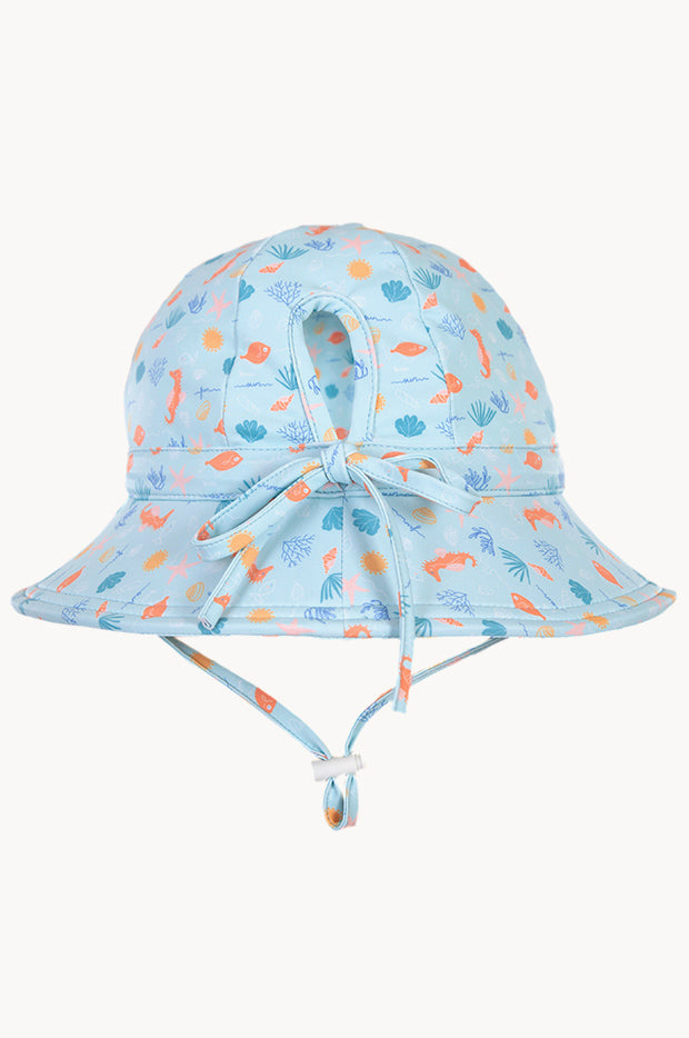 Girls Tropical Reef Swim Hat