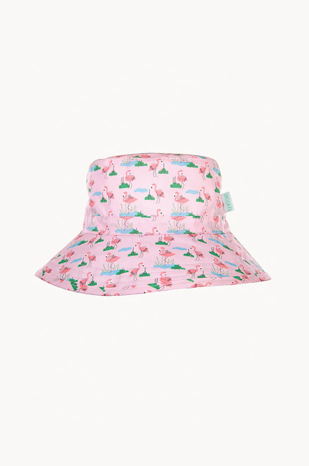 Girls Dancing Flamingo Bucket Hat