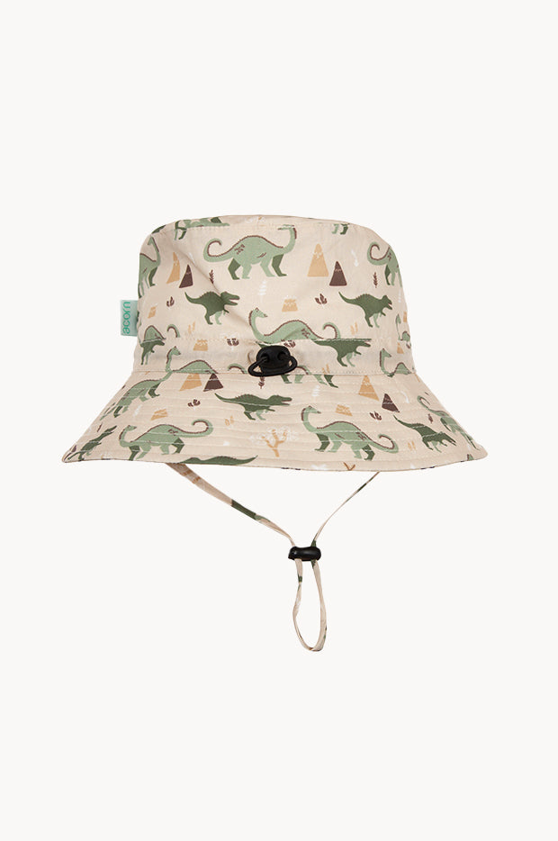 Boys Dino Delight Wide Brim Bucket Hat