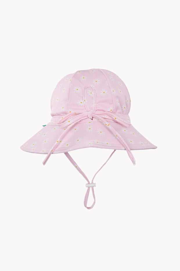 Girls Daisy Fields Wide Brim Swim Hat