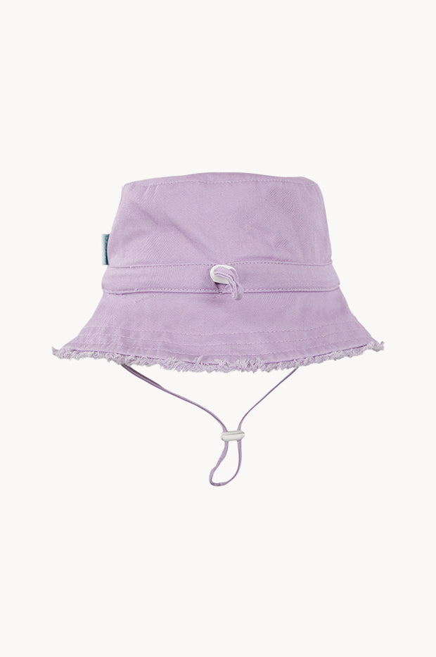 Girls Frayed Bucket Hat