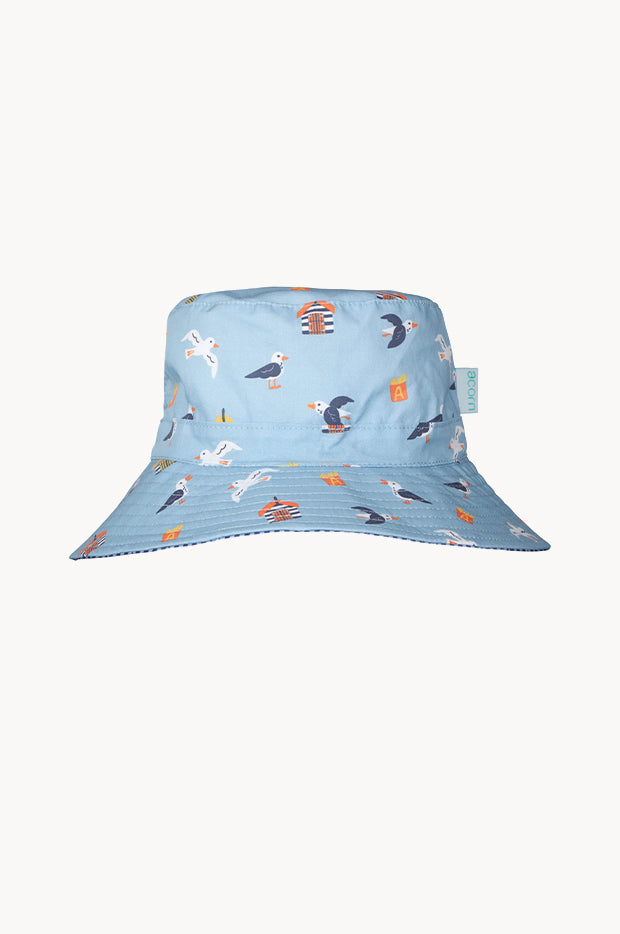 Boys Seagulls Wide Brim Bucket Hat